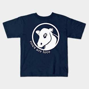 cows are love Kids T-Shirt